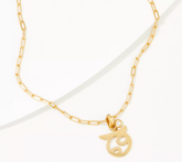 Diamonique x Lisa Mason Love Signs Eros-Spouse Necklace